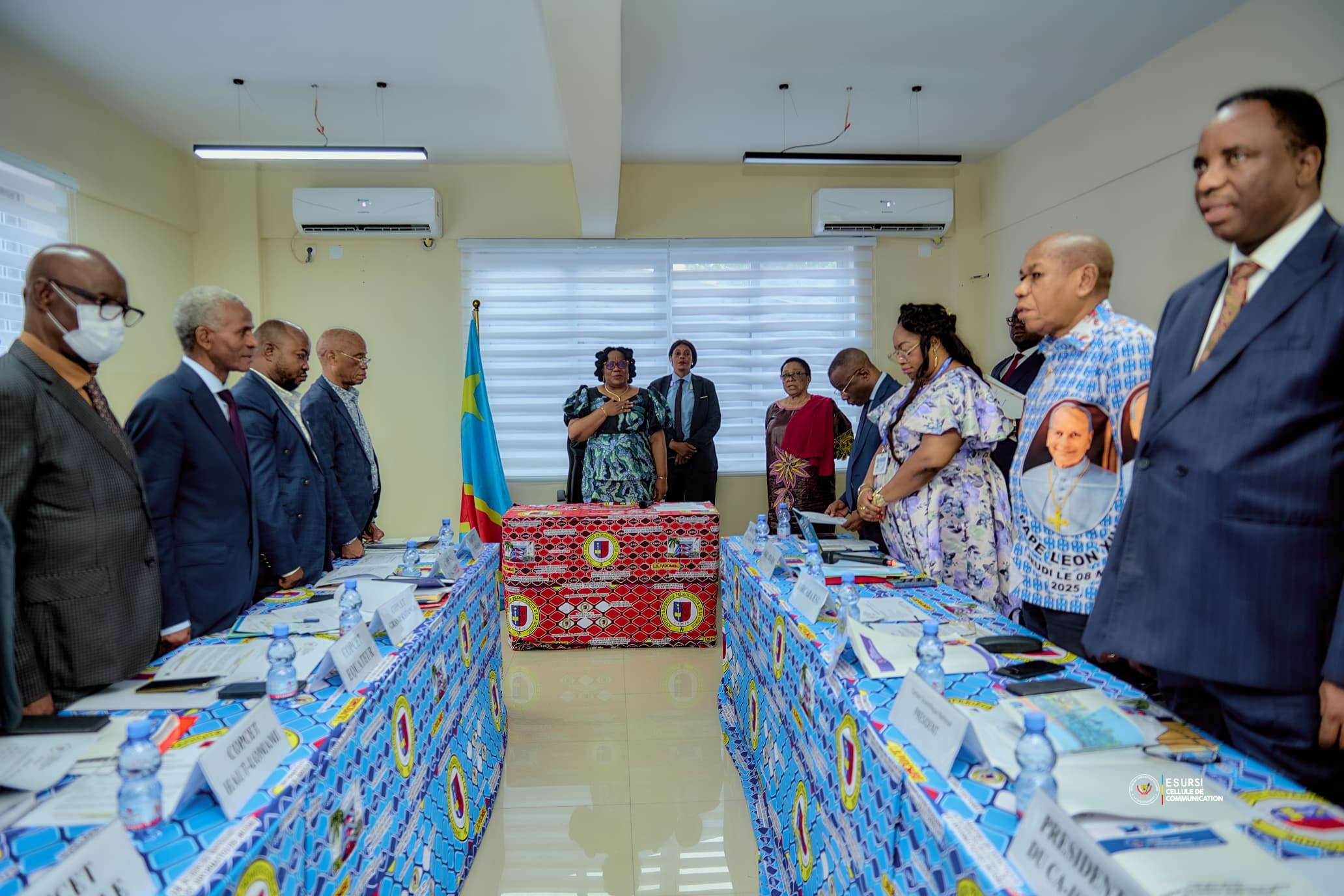 ESURSI : la Professeure Marie-Thérèse Sombo mobilise les présidents des conférences des chefs d’établissements autour de la bonne gouvernance académique